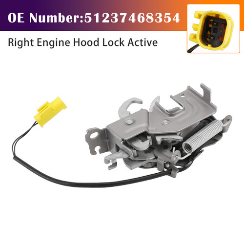 2018 2019-2024 BMW 1 F40 3 G20/ G21 Right Engine Hood Lock Active 51237468354 Generic