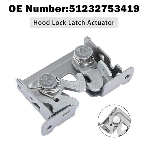 2013-2019 BMW X5 X6 Front Bonnet Lock Latch 51232753419 Generic