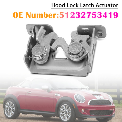 2006-2015 Mini R56 R57 R58 R59 Front Bonnet Lock Latch 51232753419 Generic