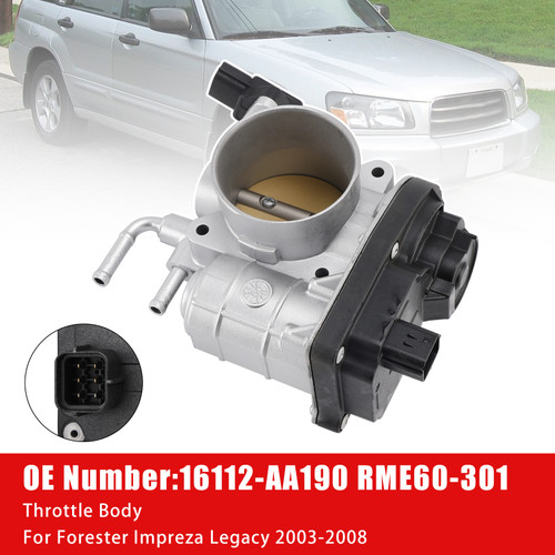 2003-2008 Subaru Forester Impreza Legacy Throttle Body 16112-AA190 RME60-301 Generic