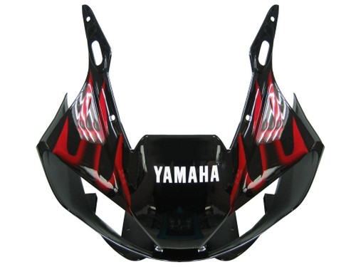 Fairingsr Yamaha YZF-R6 Black & Red Flame R6 Racing (1998-2002)