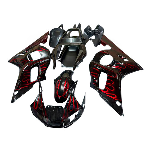 Injection Fairing Kit Bodywork Plastic ABS fit For Yamaha YZF 600 R6 1998-2002