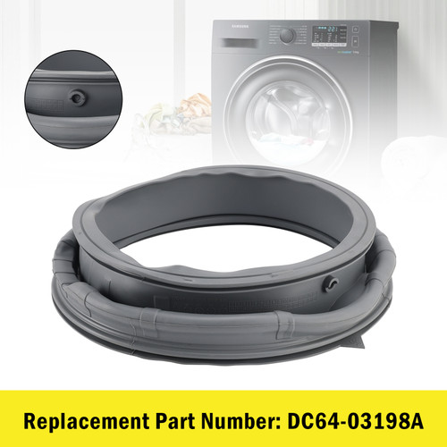 Door Seal Ring DC64-03198A Rubber Washer Parts For Samsung Washing Machine