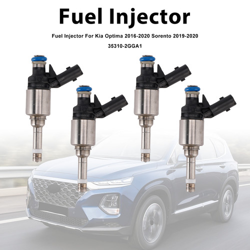 2015-2020 Hyundai Santa Fe Sonata Tucson 4Pcs Fuel Injector 35310-2GGA1 Generic