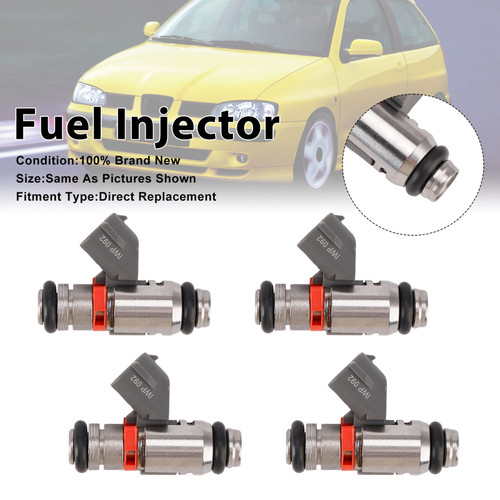 2000-2010 Skoda Octavia I 4Pcs Fuel Injector 0280158257 Generic