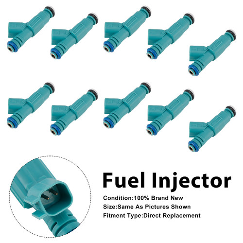 2004-2009 Ford E-350 E-450 10Pcs Fuel Injector 4C2Z9F593DA Generic