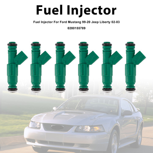 1999-2004 Ford Mustang Windstar 6Pcs Fuel Injector 0280155789 Generic