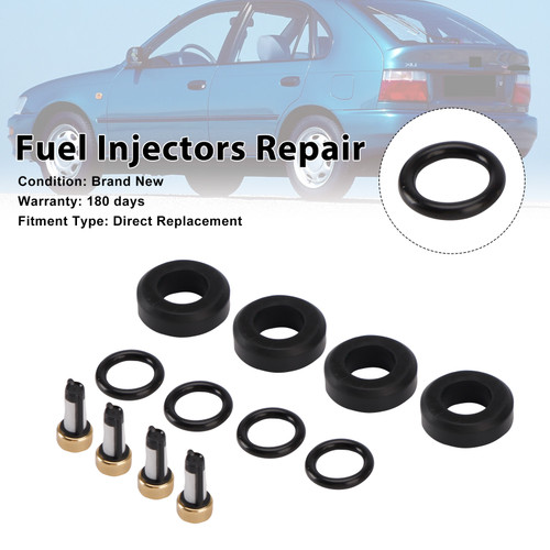 1995-2004 Toyota Corolla 1.6L I4 1.8L I4 Fuel Injector Seal O-Ring
