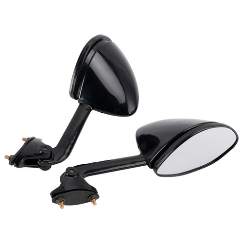 2006-2025 Kawasaki ZZR-1400 ZZR 1400 ZX-14 ZX14 Rearview Mirrors Left and Right Black Generic