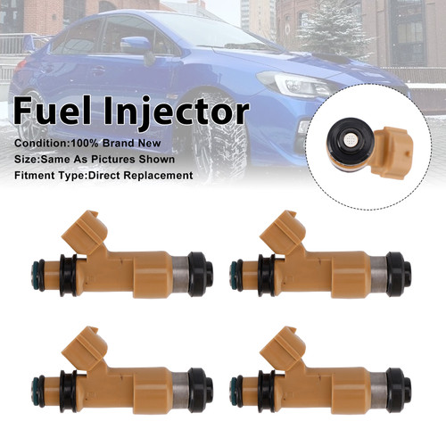2007-2015 Subaru WRX Legacy 4Pcs Fuel Injector 16611-AA680 Generic