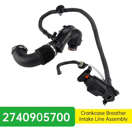 2009-2023 Benz X218 S205 W213 M274 Crankcase Breather Intake Line Assembly 2740905700 Generic