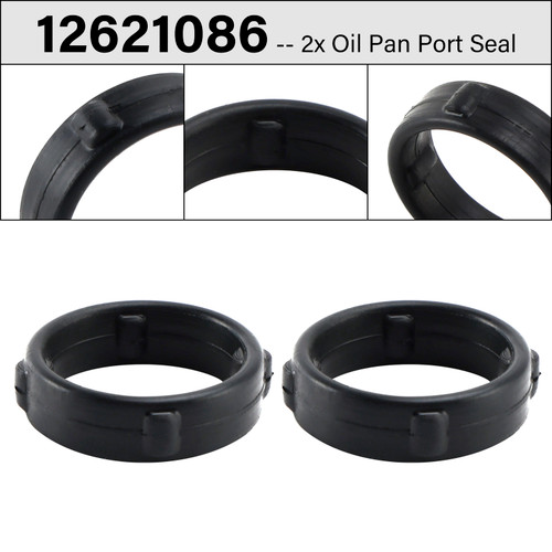 2015-2024 Cadillac CTS-V Escalade 2x Oil Pan Port Seal 12621086 Generic