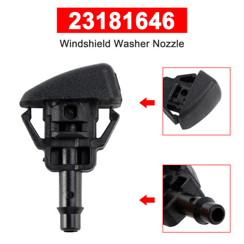 2014-2019 Chevrolet Silverado 1500 Windshield Washer Nozzle 23181646 Generic