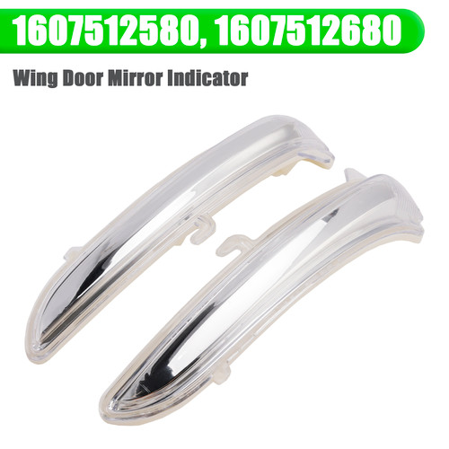 2012- Peugeot 2008 208 2X Wing Door Mirror Indicator Right & Left 1607512580 Generic