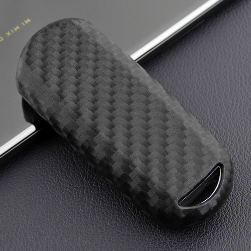 2013-2019 Mazda CX-3 5 9 Leather Silicone Car Key Case Cover With Buckle Generic
