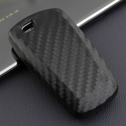 2011-2018 BMW X3 X4 Leather Silicone Car Key Case Cover With Buckle Generic