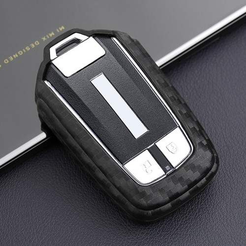 2017-2019 Isuzu D-Max MU-X Leather Silicone Car Key Case Cover With Buckle Generic