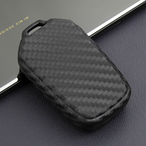 2017-2019 Isuzu D-Max MU-X Leather Silicone Car Key Case Cover With Buckle Generic