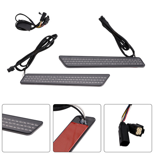 Saddlebag Latch LED Light For Touring Electra Street Road Glide 14-23