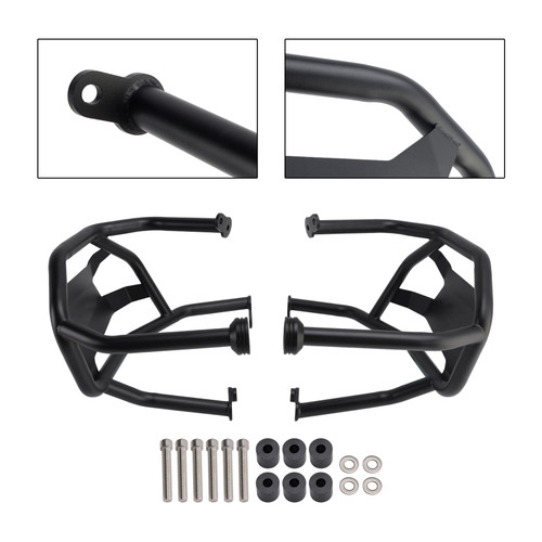 2024-2026 BMW R1300GS Lower Engine Guard Frame Crash Bar Steel Black Generic