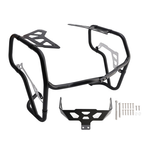 2024-2026 BMW R1300GS Adventure Lower Engine Guard Frame Crash Bar Steel Black Generic