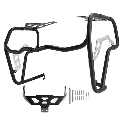 2024-2026 BMW R1300GS Adventure Lower Engine Guard Frame Crash Bar Steel Black Generic