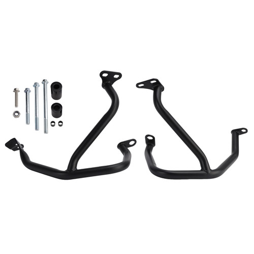 2024-2026 RE Hima layan 450 Lower Engine Guard Frame Crash Bar Steel Black Generic