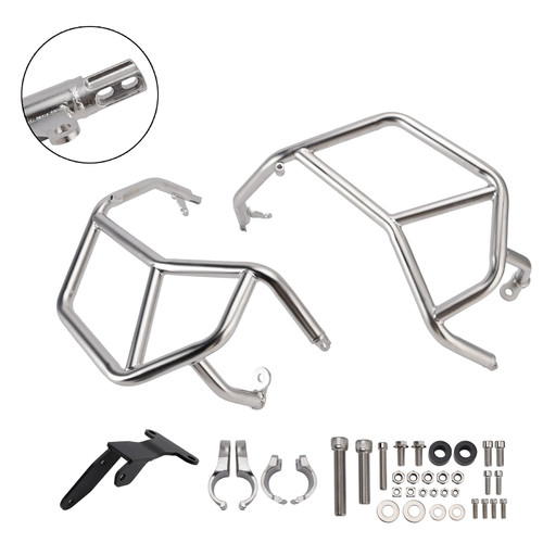 2025-2026 YAMAHA tenere 700/ T700S Engine Guard Crash Bar Frame Protector Bumper Silver Generic