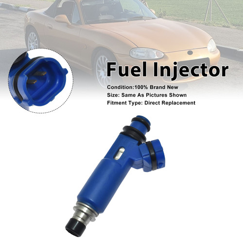 1998-2005 Mazda MX-5 II 1Pcs Fuel Injector 195500-3030 Generic