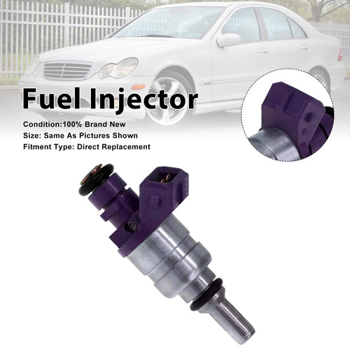 2001-2004 Mercedes-Benz C230 SLK230 Kompressor 1Pcs Fuel Injector 0000787249 Generic