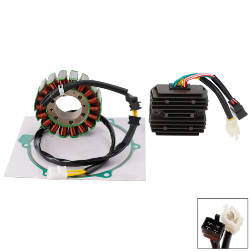 1988-1989 Honda VFR750F Interceptor Generator Stator Regulator Rectifier Gasket Set Generic