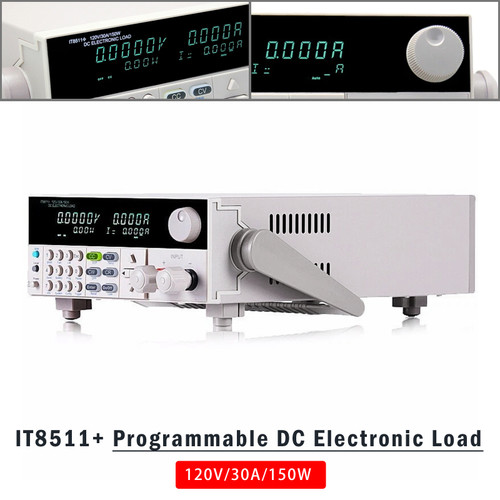 IT8511+ Programmable DC Electronic Load Single-Channel 120V/30A/150W