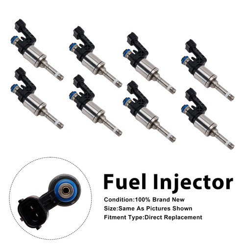 8Pcs Fuel Injector For Nissan Titan XD NV2500 NV3500 Armada 16-21 16600-EZ30B