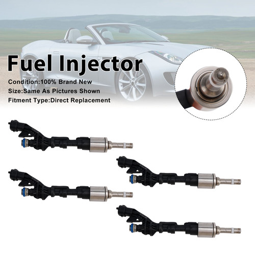 4Pcs Fuel Injector For Land Rover LR4 Range Rover Jaguar XF XJ 0261500298