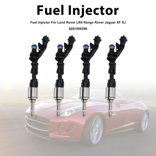 4Pcs Fuel Injector For Land Rover LR4 Range Rover Jaguar XF XJ 0261500298