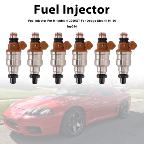 1991-1996 Dodge Stealth R/T Turbo 3.0L 6Pcs Fuel Injector Generic