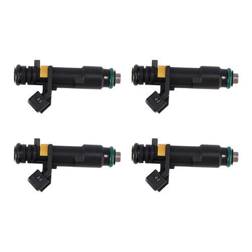 2007-2014 Renault Twingo II 1.2 8V D7F 4Pcs Fuel Injector 8200506653 Generic