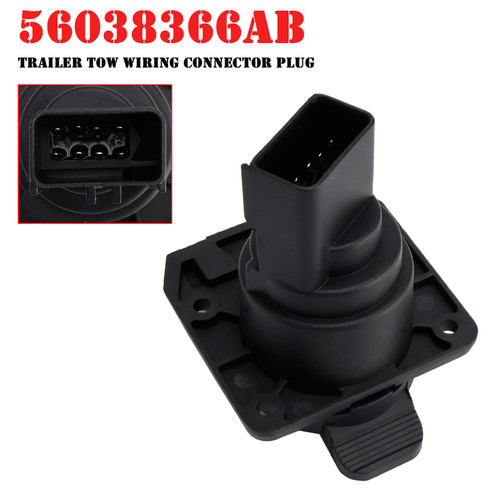 8 Pin Trailer Tow Wiring Connector Plug 56038366AB for Jeep Cherokee