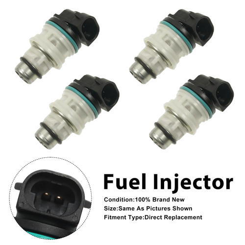 4Pcs Fuel Injector For Chevrolet S10 87-91 For GMC S15 1987-1990 17111814