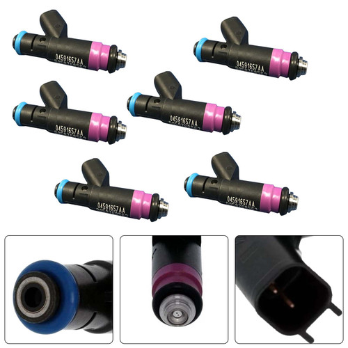 2000 Chrysler Concorde Intrepid 2.7L V6 6Pcs Fuel Injector 04591657AA Generic