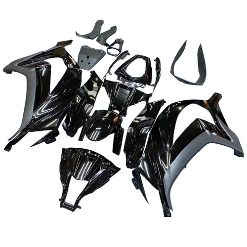 2011-2015 Kawasaki ZX10R Amotopart Fairings Plastics Black Racing Customs Fairing