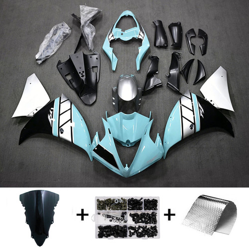Injection Fairing Kit Bodywork Plastic ABS For Yamaha YZFR1 YZF-R1 2009-2011