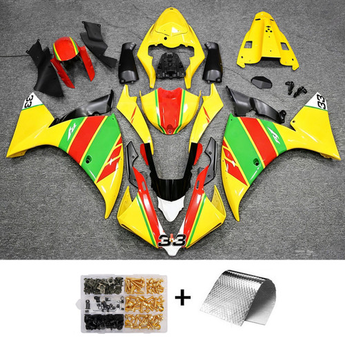 Injection Fairing Kit Bodywork Plastic ABS For Yamaha YZFR1 YZF-R1 2009-2011