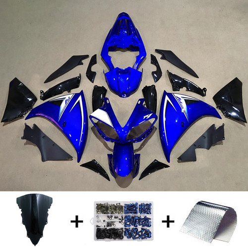 Injection Fairing Kit Bodywork Plastic ABS For Yamaha YZFR1 YZF-R1 2009-2011