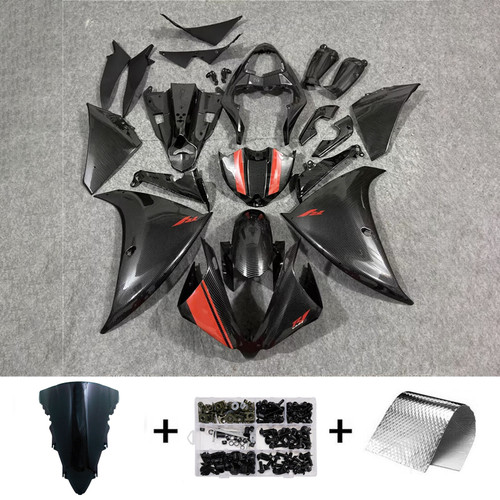 Injection Fairing Kit Bodywork Plastic ABS For Yamaha YZFR1 YZF-R1 2012-2014