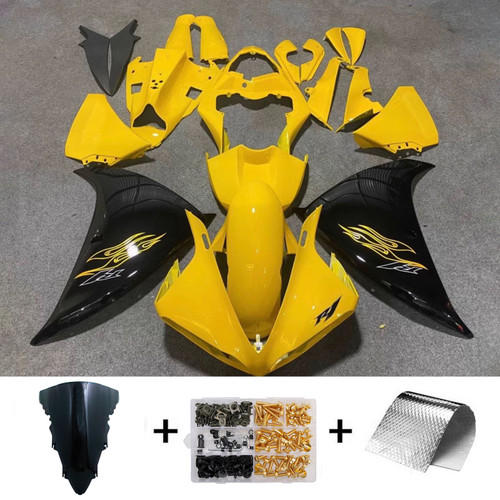 Injection Fairing Kit Bodywork Plastic ABS For Yamaha YZFR1 YZF-R1 2012-2014