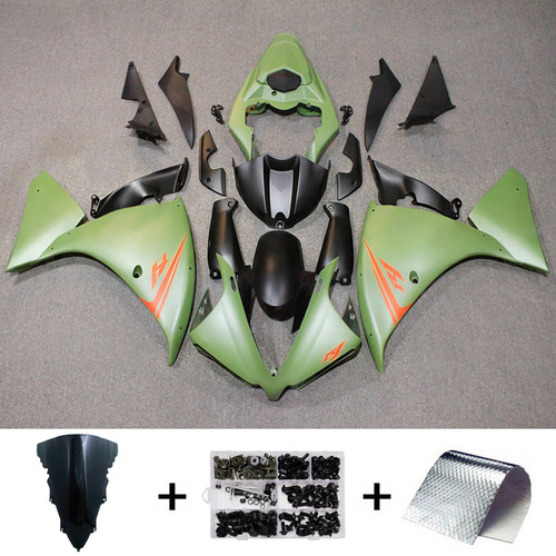 Injection Fairing Kit Bodywork Plastic ABS For Yamaha YZFR1 YZF-R1 2012-2014