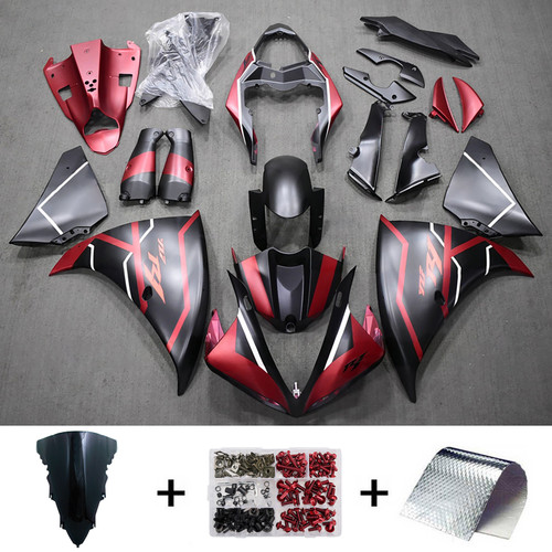 Injection Fairing Kit Bodywork Plastic ABS For Yamaha YZFR1 YZF-R1 2012-2014
