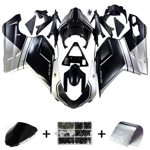 Fairing Kit Bodywork ABS fit For Ducati 1098 1198 848 2007-2011
