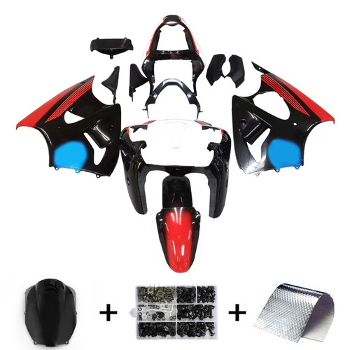 Injection Fairing Kit Bodywork For Kawasaki ZX6R 636 2000-2002 ZZR600 2005-2008